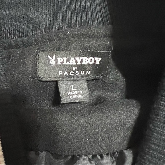 Playboy Love Club Letterman Bomber Jacket - Picture 14 of 16